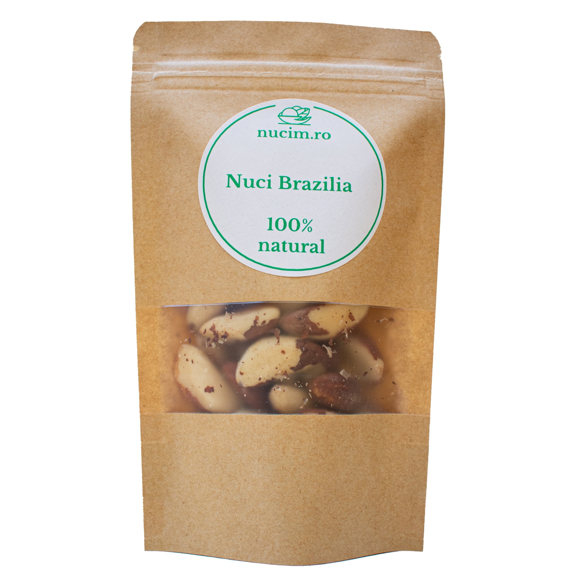 Nuci de Brazilia, crude, 100% naturale, nucim, 500 g