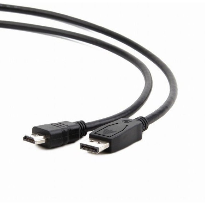 Cablu spacer dp (t) la hdmi (t) 3m rezolutie maxima 4k@60hz negru