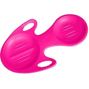 Sanie dubla Dhs 529KLUZAKDOUBL3, roz inchis Sanie dubla Dhs 529KLUZAKDOUBL3, roz inchis