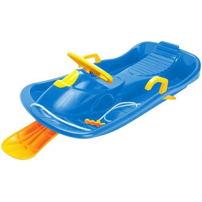 Sanie cu ghidon Dhs, albastru