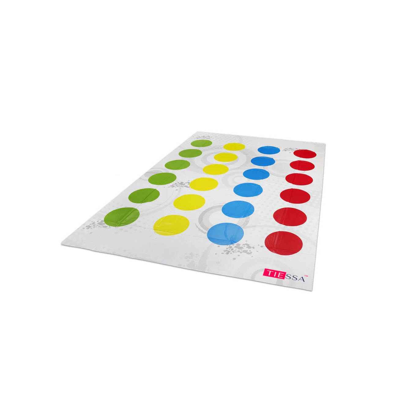 Joc interactiv Tiessa®, Twister, pentru copii si adulti, multicolor