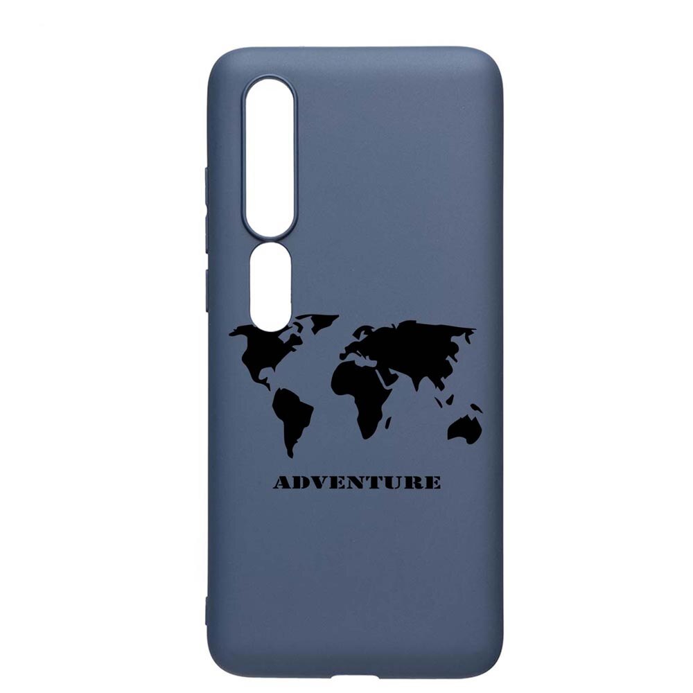 Husa Silicon Compatibila Cu Xiaomi Mi 10 / Mi 10 Pro, Adventure, rezistenta la uzura, anti-alunecare, AlaskanBlue, AB734