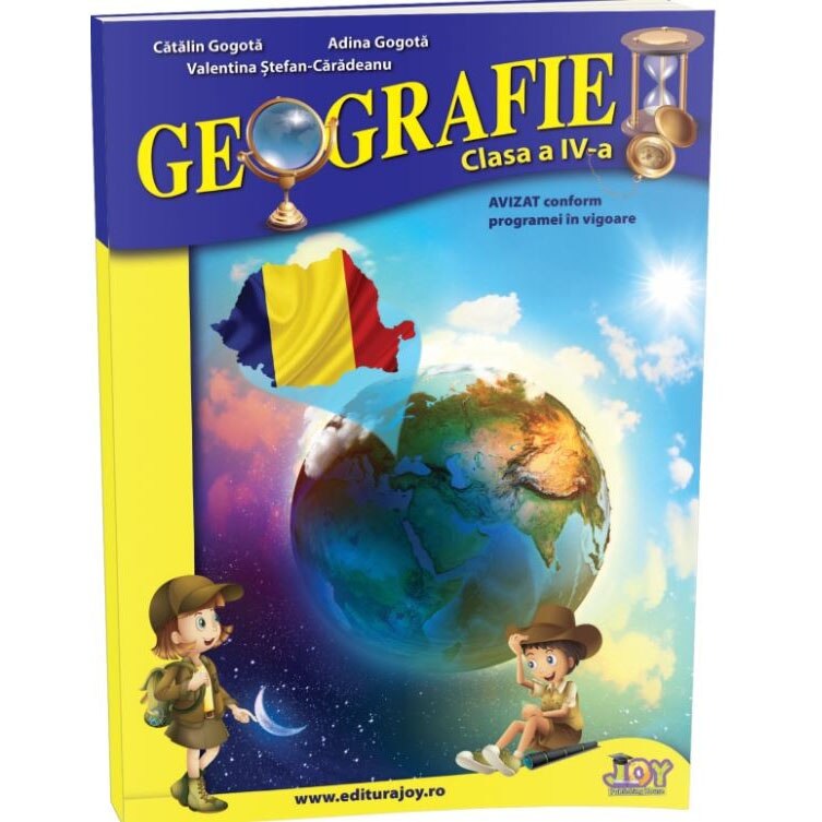 Geografie clasa a IV-a, Catalin Gogota, Adina Gogota, Valentina Stefan-Caradeanu