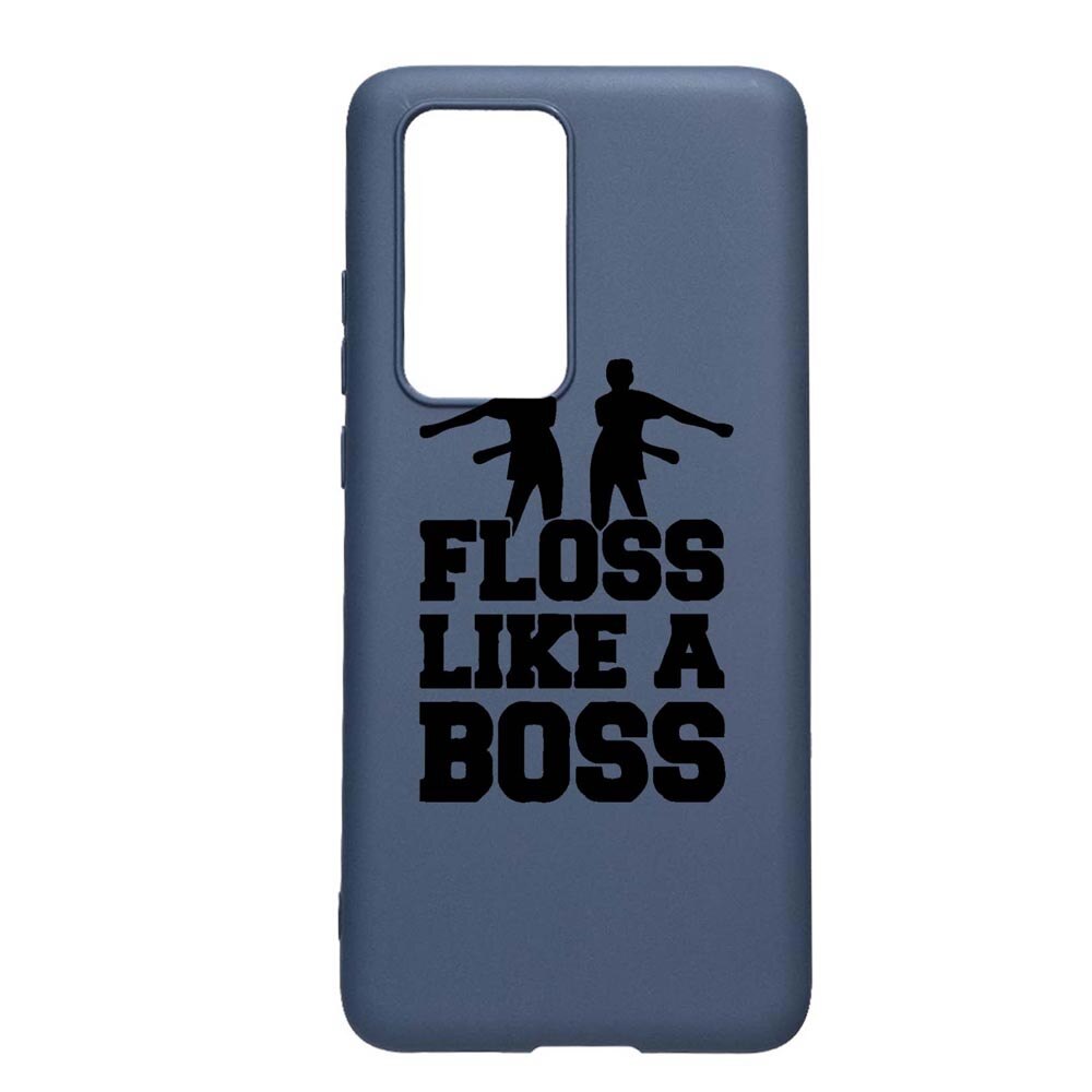 Husa Silicon Compatibila Cu Samsung Galaxy S21, Floss Like A Boss, rezistenta la uzura, anti-alunecare, AlaskanBlue, AB765