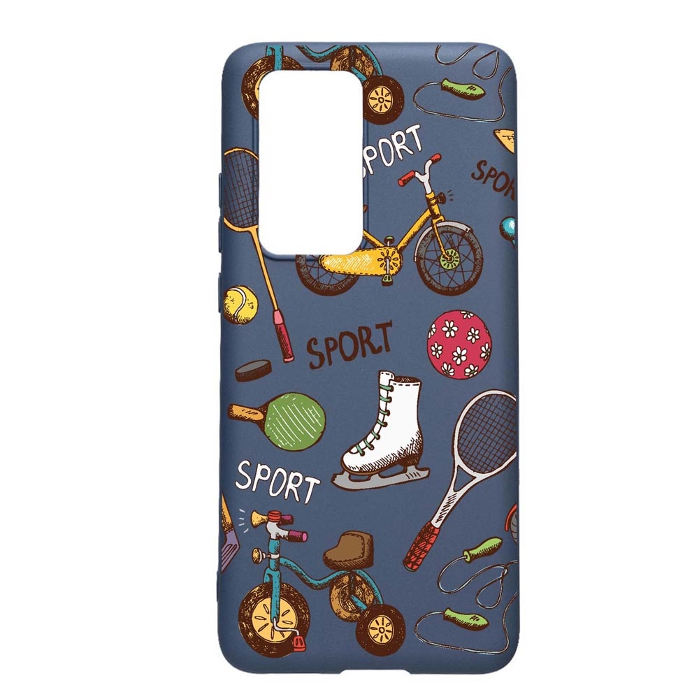 Husa Silicon Compatibila Cu Samsung Galaxy A52s 5G, Summer Sports, rezistenta la uzura, anti-alunecare, AlaskanBlue, AB776