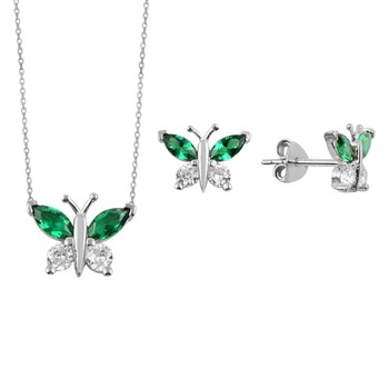 Set BeSpecial, STU0078, Argint, Zirconiu Set BeSpecial, STU0078, Argint, Zirconiu
