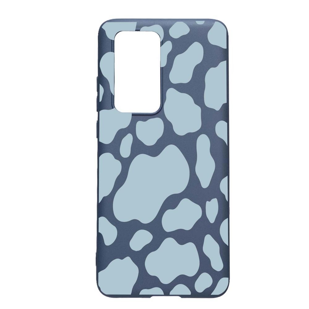 Husa Silicon Compatibila Cu Samsung Galaxy A52s 5G, Blue Cow, rezistenta la uzura, anti-alunecare, AlaskanBlue, AB788