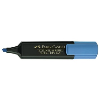 Textmarker Faber Castell albastru 154851 Textmarker Faber Castell albastru 154851