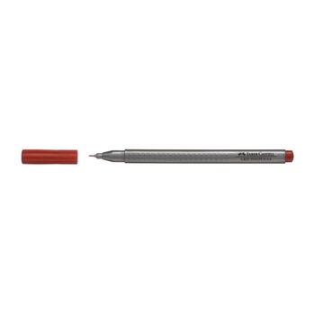 Liner Faber Castell 0.4mm rosu 151621 Liner Faber Castell 0.4mm rosu 151621