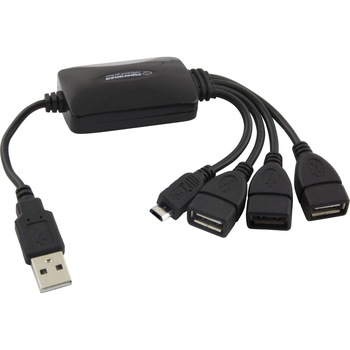 Hub USB 2.0, ProCart, cu 4 porturi, 1 port microUSB, Esperanza Hub USB 2.0, ProCart, cu 4 porturi, 1 port microUSB, Esperanza