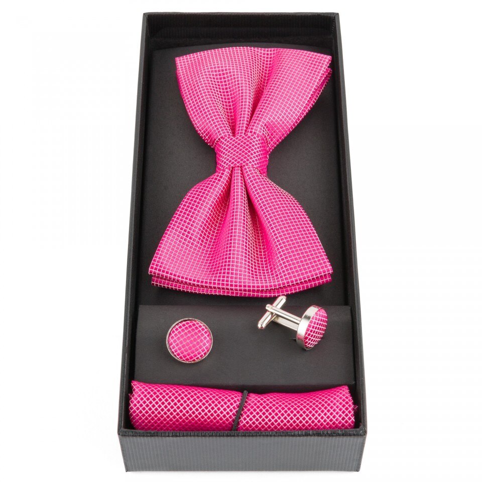 Set Papion, Handmade, Hot Pink, SP30