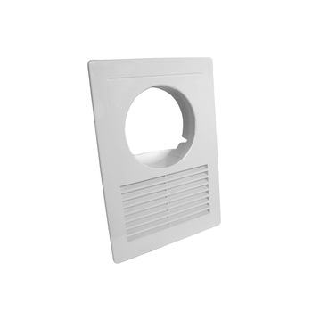 Grila ventilatie rectangulara, conexiune circulara 125 mm diametru, Dospel D/ 14 OW, material ABS, alb Grila ventilatie rectangulara, conexiune circulara 125 mm diametru, Dospel D/ 14 OW, material ABS, alb