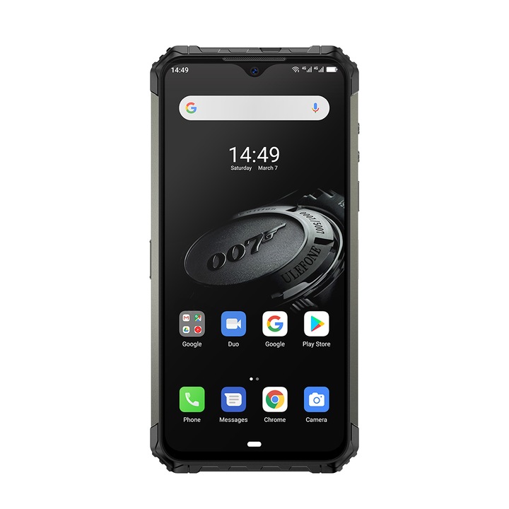 Мобилен телефон Ulefone Armor 7E, Dual SIM, 128 GB, 4 GB RAM, 4G, Черен