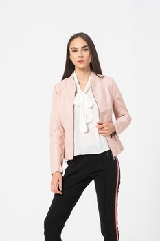 Haily's, Jacheta usoara de piele ecologica Pina, Roz Haily's, Jacheta usoara de piele ecologica Pina, Roz