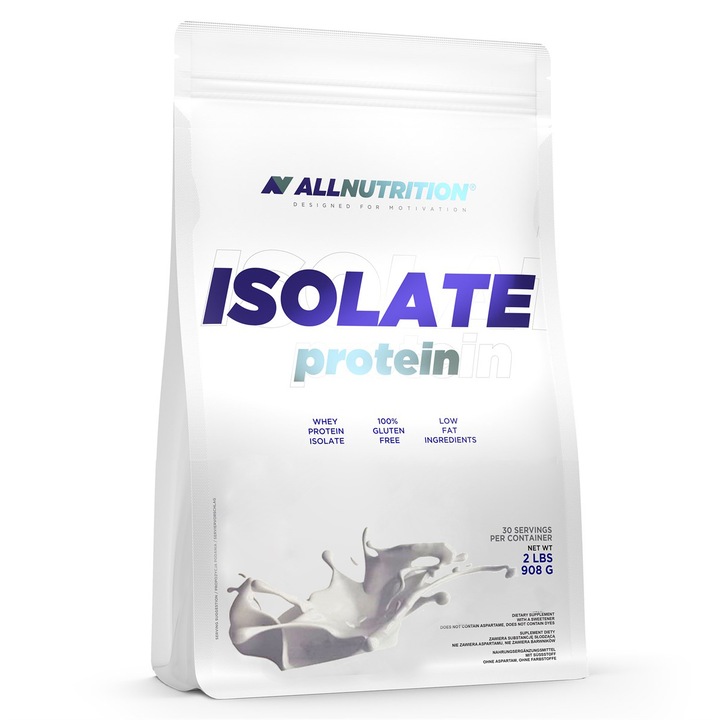 Supliment alimentar Izolat Proteic, Aroma de banane, 908 g