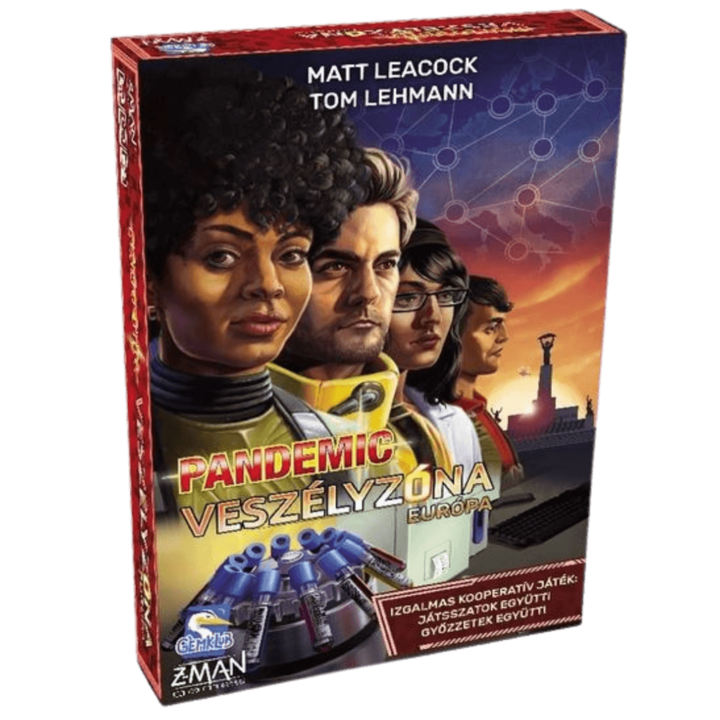Pandemic - Veszélyzóna - Európa társasjáték
