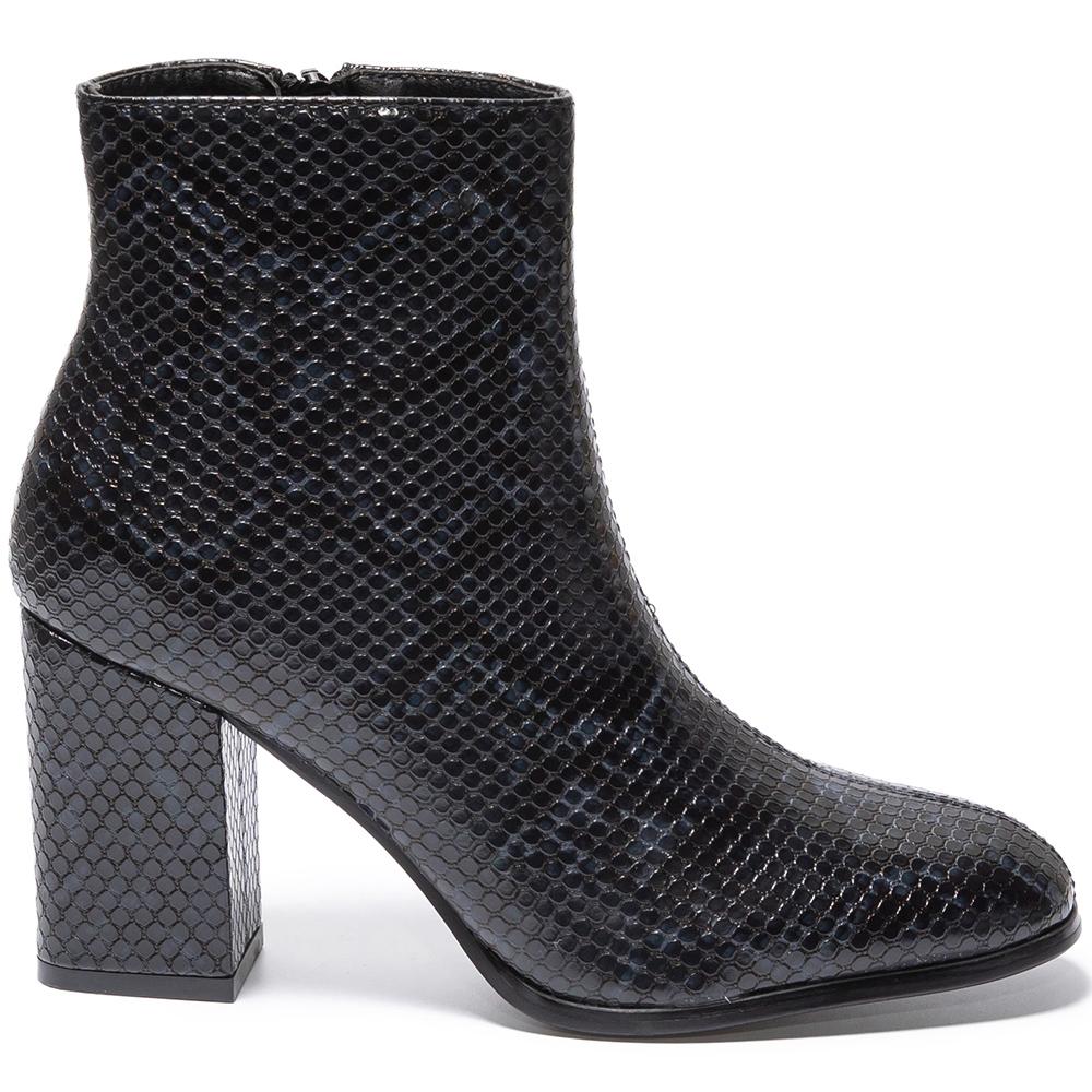 Botine dama Carlita, Negru, Negru