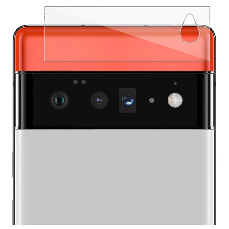 Folie protectie camera compatibila cu Google Pixel 6 Pro, sticla securizata, Transparent, TLF-BBL3239