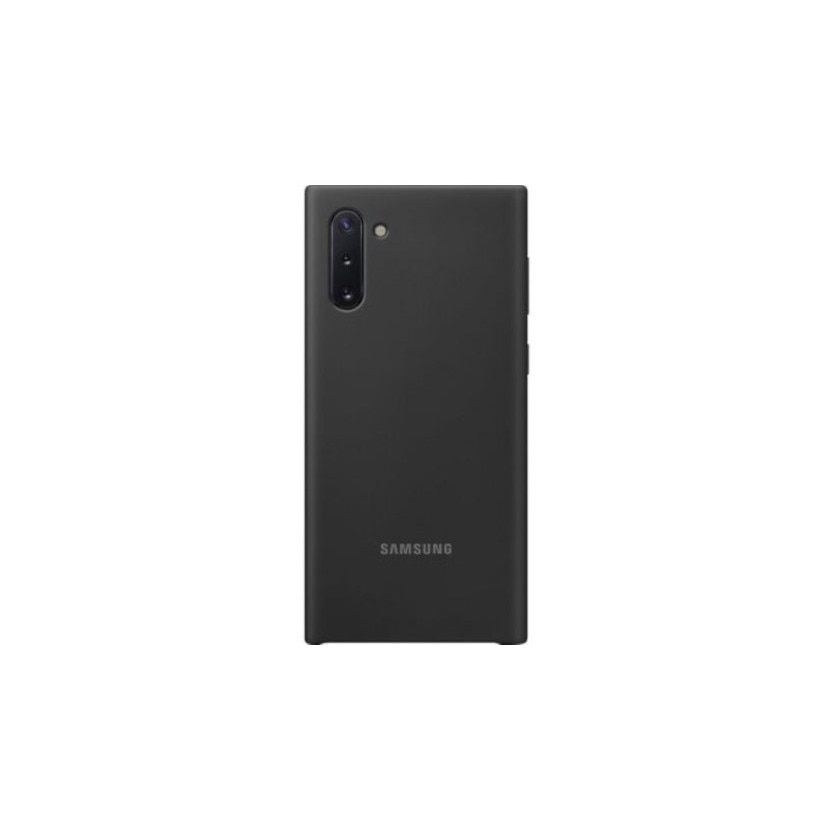 Husa din silicon pentru Samsung Galaxy Note 10, ultraslim, Negru
