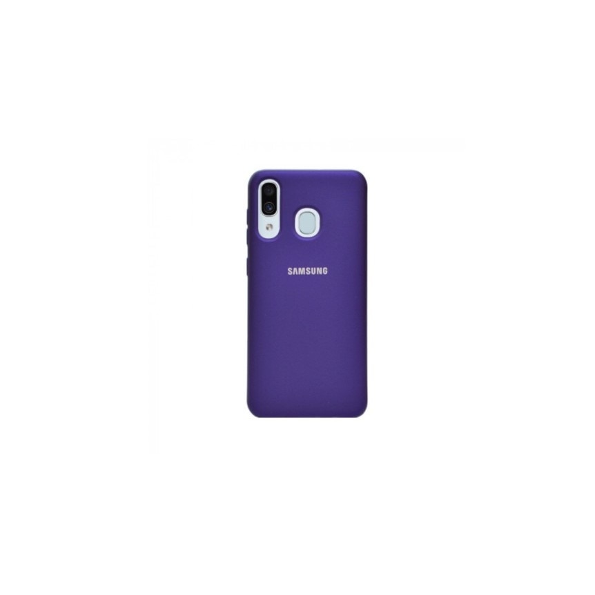 Husa din silicon pentru Samsung Galaxy A20/A30, ultraslim, Mov