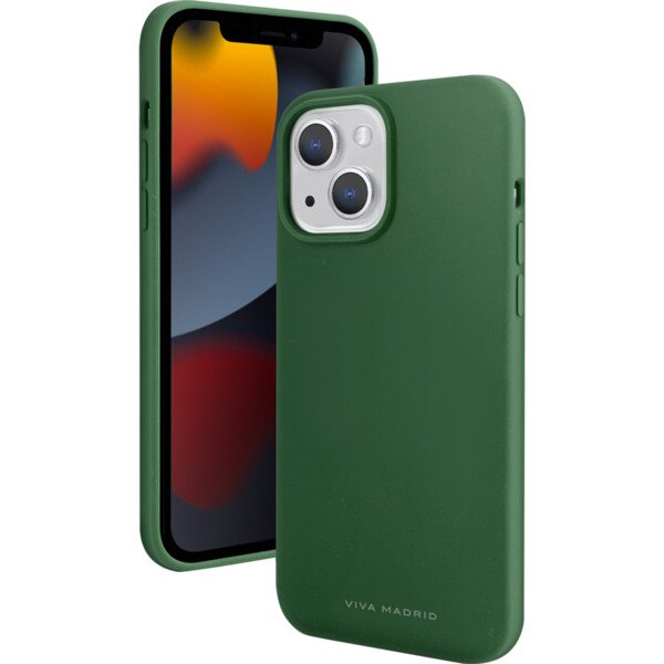 Husa silicon cu MagSafe, Viva Madrid, pentru iPhone 13, verde