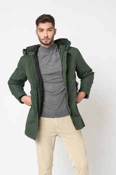 !Solid, Jacheta parka cu model 2in1 Vince, Verde !Solid, Jacheta parka cu model 2in1 Vince, Verde