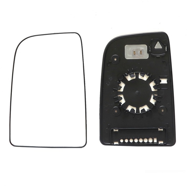 Sticla Pentru Oglinda Laterala, Mercedes Sprinter W906 2006 - 2018, Stanga, Mare Partea, Cu Incalzire