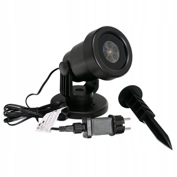 Proiector laser, LED, tema Craciun, 2 moduri, IP44 Proiector laser, LED, tema Craciun, 2 moduri, IP44