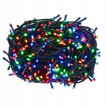 Instalatie de craciun liniara SIKS® interior/exterior, rola 50m, 8 jocuri de lumini, multicolor Instalatie de craciun liniara SIKS® interior/exterior, rola 50m, 8 jocuri de lumini, multicolor