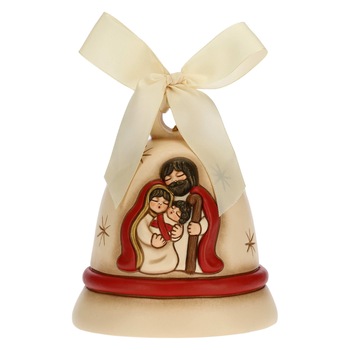 Clopotel din ceramica THUN, figurina Familia Sfanta, 12 cm Clopotel din ceramica THUN, figurina Familia Sfanta, 12 cm