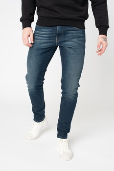 Diesel, Blugi slim fit Strukt, Bleumarin Diesel, Blugi slim fit Strukt, Bleumarin