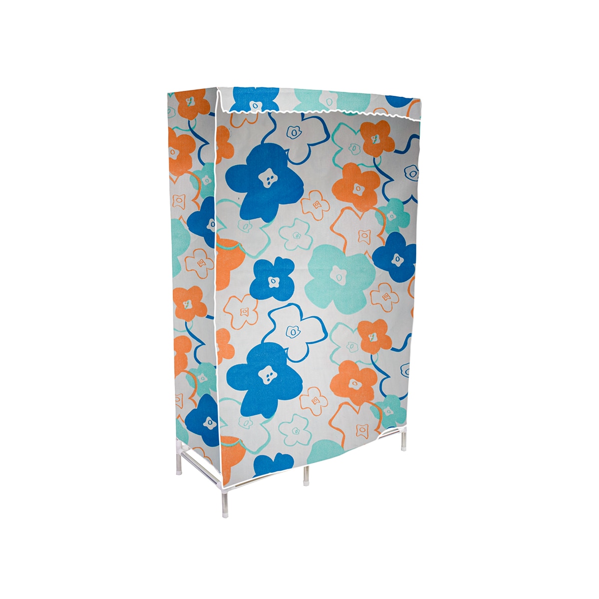 Dulap textil depozitare schelet metalic, 175x47x110 cm multicolor4