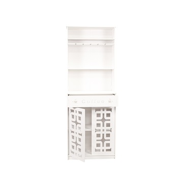 Dulap cu 2 usi, etajera 3 nivele, D3447PVC Alb 160x60x30 cm Dulap cu 2 usi, etajera 3 nivele, D3447PVC Alb 160x60x30 cm