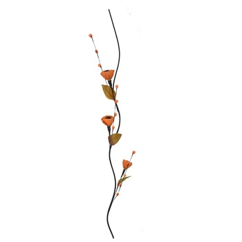 Set 5 plante artificiale din lemn, Naimeed D3024, culoare Portocaliu, 158 x 10 cm Set 5 plante artificiale din lemn, Naimeed D3024, culoare Portocaliu, 158 x 10 cm