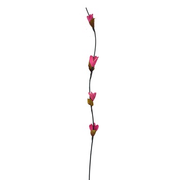 Set 5 plante artificiale din plastic si lemn, Naimeed D3023, culoare Roz, 157 x 6 cm Set 5 plante artificiale din plastic si lemn, Naimeed D3023, culoare Roz, 157 x 6 cm