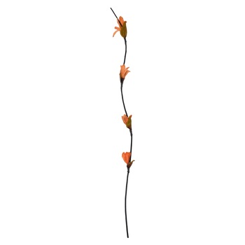 Set 5 plante artificiale din plastic si lemn, Naimeed D3023, culoare Portocaliu, 157 x 6 cm Set 5 plante artificiale din plastic si lemn, Naimeed D3023, culoare Portocaliu, 157 x 6 cm