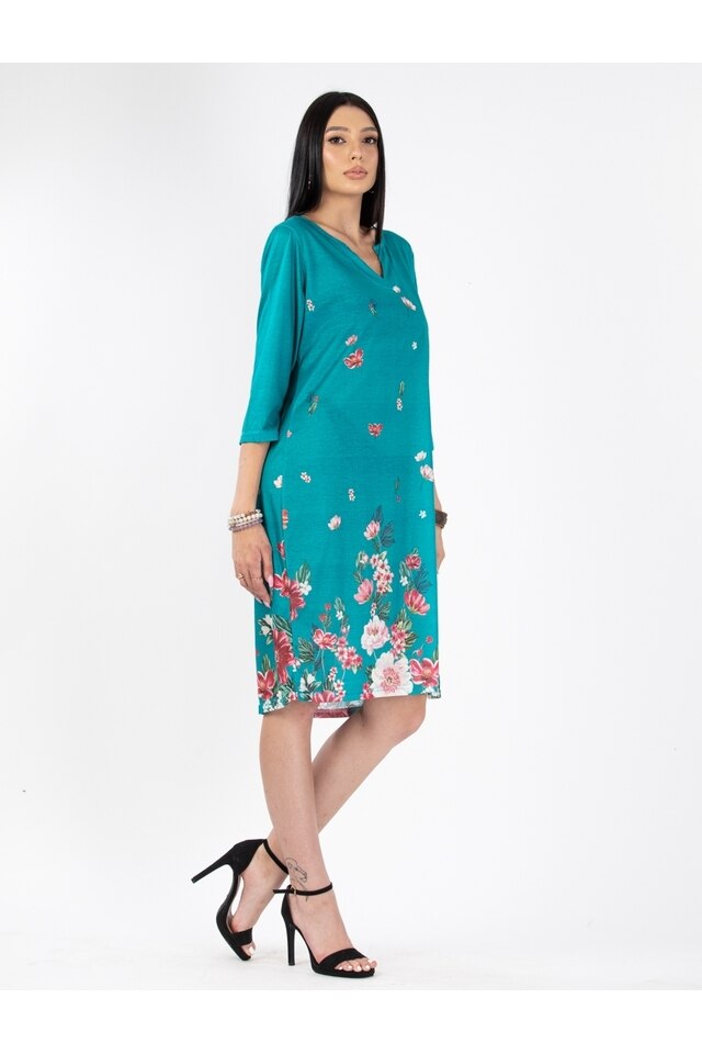 Rochie Dama Burton Turcoaz