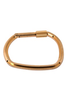 CALVIN KLEIN, Bratara rigida unisex in forma de carlig CALVIN KLEIN, Bratara rigida unisex in forma de carlig