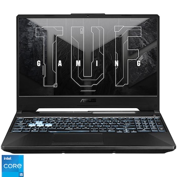 Laptop Gaming ASUS TUF F15 FX506HEB cu procesor Intel® Core™ i5-11400H, 15.6 Laptop Gaming ASUS TUF F15 FX506HEB cu procesor Intel® Core™ i5-11400H, 15.6