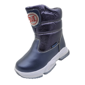 Cizme imblanite pentru fete Tom Miki C-T7836-B-32, Bleumarin 64736 Cizme imblanite pentru fete Tom Miki C-T7836-B-32, Bleumarin 64736