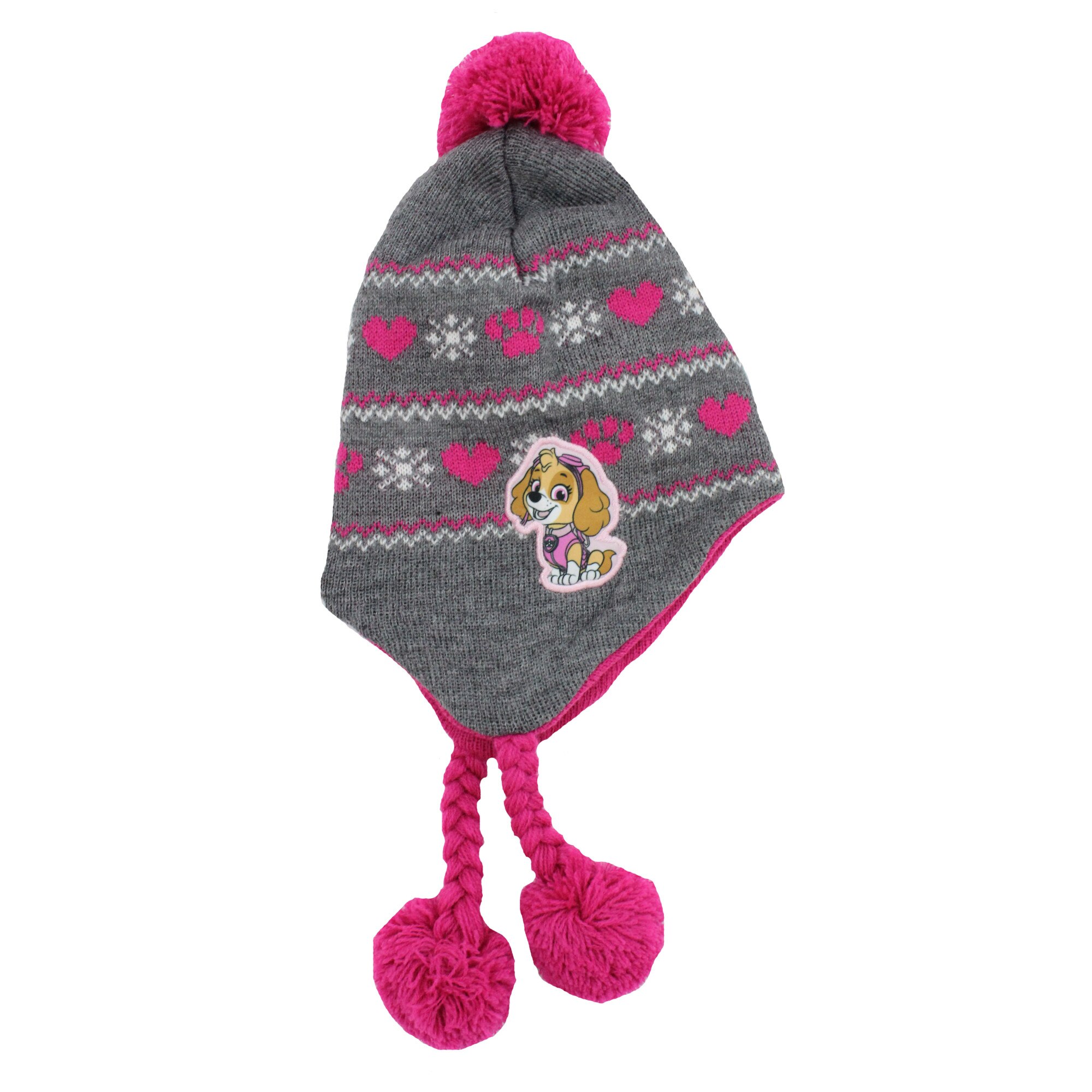 Caciula iarna, Skye, acril, gri