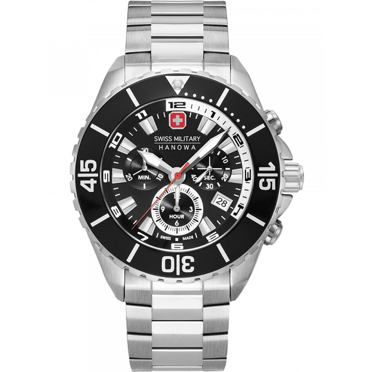 Ceas barbatesc Swiss Military 06-5341.04.007, Quartz, 44mm, 10ATM