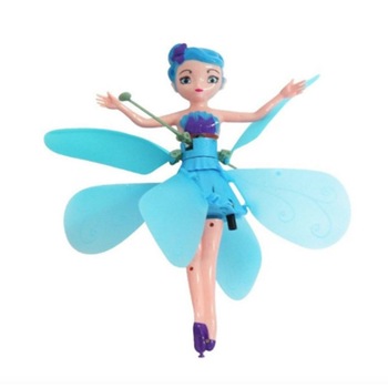 Papusa zana zburatoare, cu senzor pentru coordonarea miscarilor XPRESS SALES® Albastra Papusa zana zburatoare, cu senzor pentru coordonarea miscarilor XPRESS SALES® Albastra