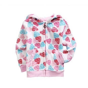 Hanorac pentru fete, din bumbac , roz , 4 ani Hanorac pentru fete, din bumbac , roz , 4 ani