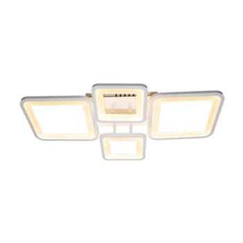 Lustra LED Clics Siqua, 120 W, Reglabila prin Aplicatie IOS / Android, Lumina calda, rece, neutra Lustra LED Clics Siqua, 120 W, Reglabila prin Aplicatie IOS / Android, Lumina calda, rece, neutra