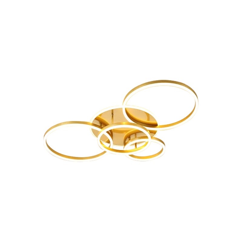 Lustra LED Clics Solarix, 180 W, Reglabila prin Aplicatie IOS / Android si telecomanda, Lumina calda, rece, neutra