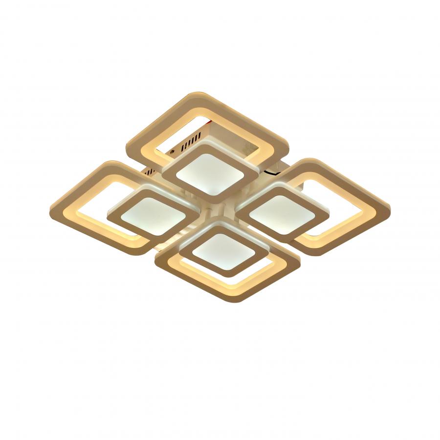 Lustra LED Clics Vario, 172 W, Reglabila prin Aplicatie IOS / Android, Lumina calda, rece, neutra, Alba