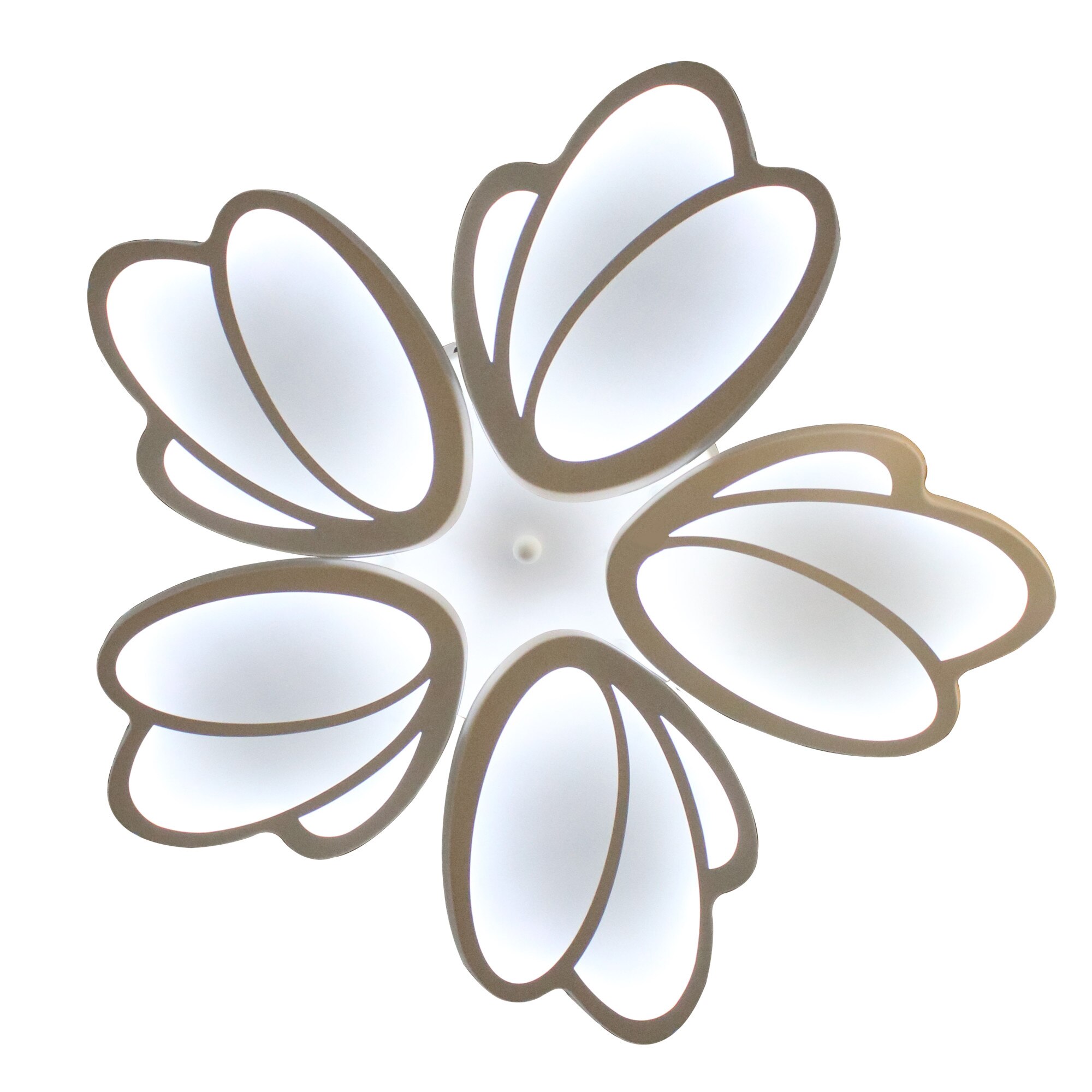 Lustra LED Clics Donna, 140 W, Reglabila prin Aplicatie IOS / Android, Lumina calda, rece, neutra