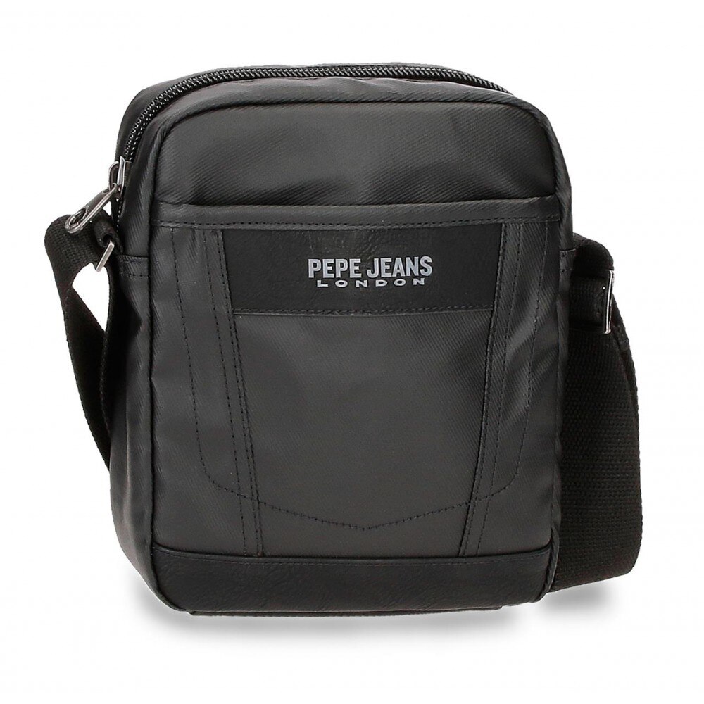Geanta umar Pepe Jeans Paxton, negru, 17x22x6 cm
