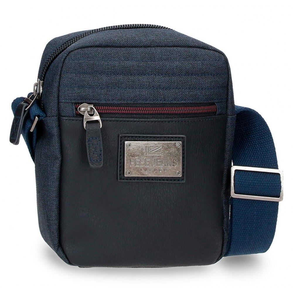 Geanta umar Pepe Jeans Britway, albastra, 15x19.5x6 cm